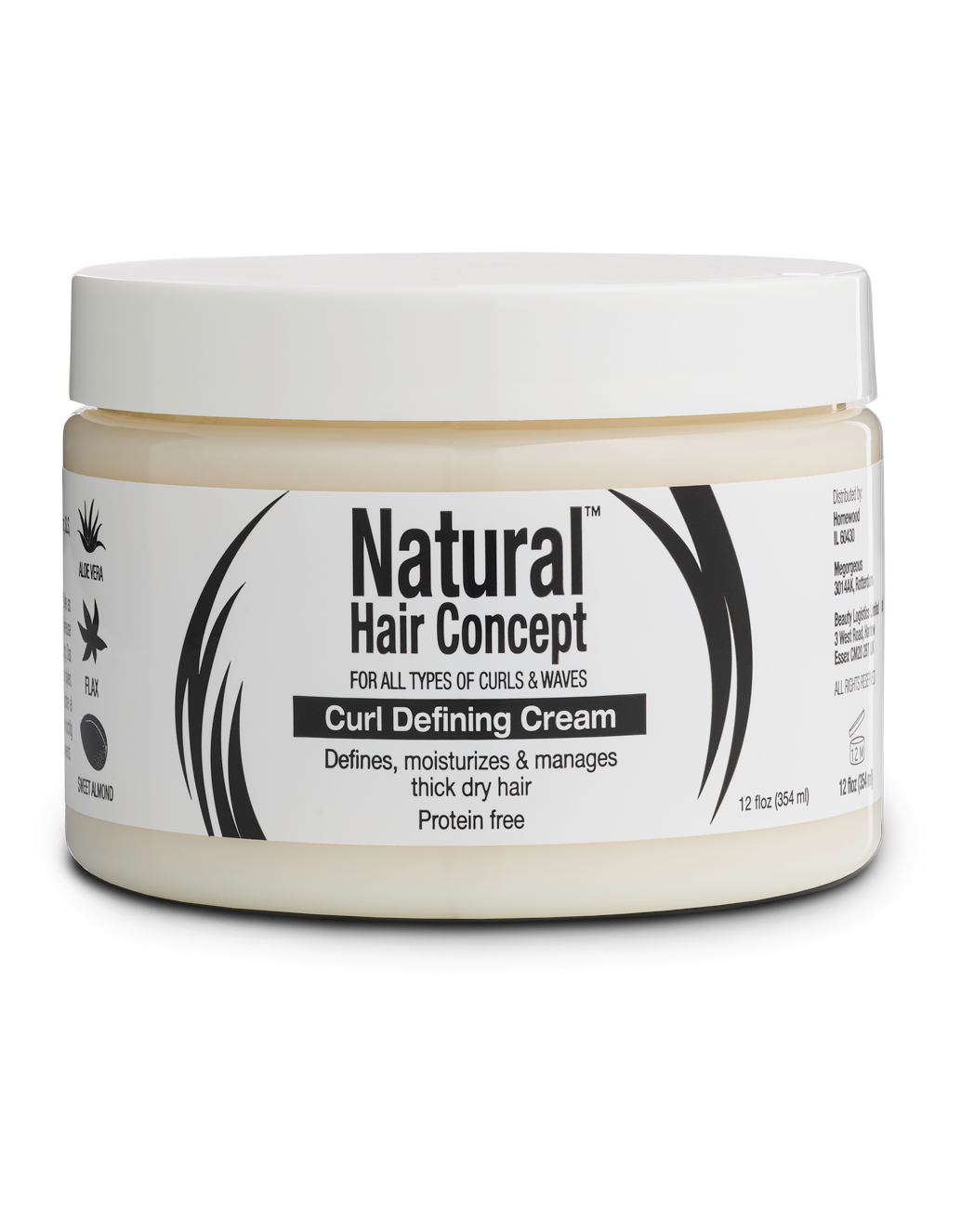 Curl Defining Cream Natural Hair Concept